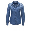Womens Blouse Calla Blue