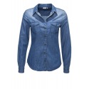 Womens Blouse Calla Blue