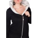 Womens Hoody Lina Black