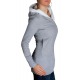 Womens Hoody Lina Grey