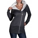 Womens Hoody Lina Dark Grey