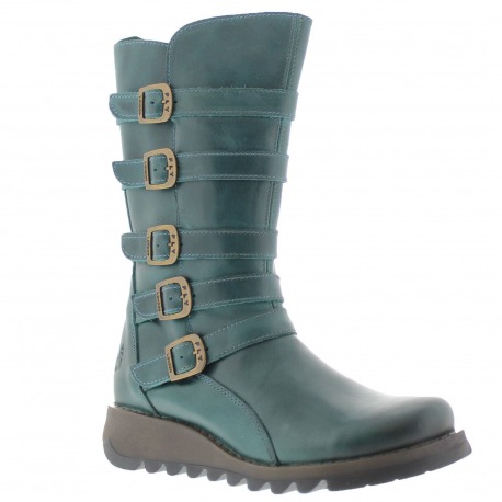 Womens Boots Valentine Petrol