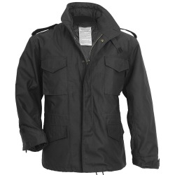 Men´s Black Military Jacket Lunatic