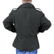 Men´s Black Military Jacket Lunatic