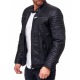 Mens Leatherette Jacket Claudius Black