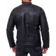 Mens Leatherette Jacket Claudius Black