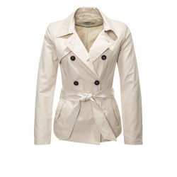 Womens Coat Leticia Light Grey