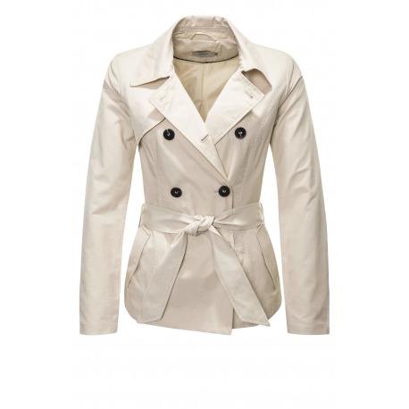 Womens Coat Leticia Light Grey