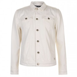 Men´s Denim Jacket Konrad White