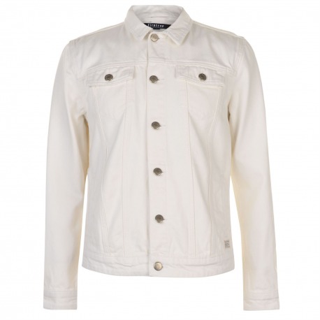 Men´s Denim Jacket Konrad White