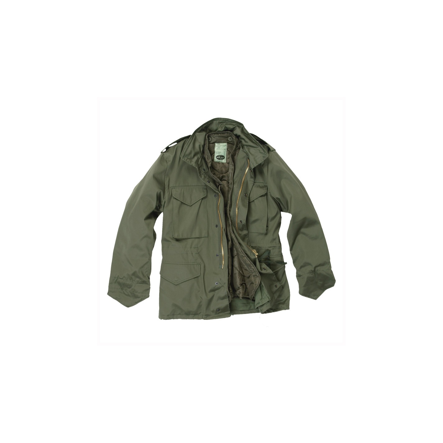 Men´s Olive Military Jacket Ash - Babylonia