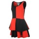 Womens Dress Abbey Red / Black