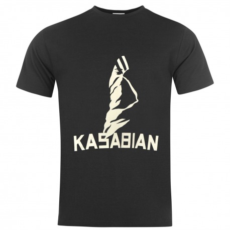 Unisex T Shirt KASABIAN Black