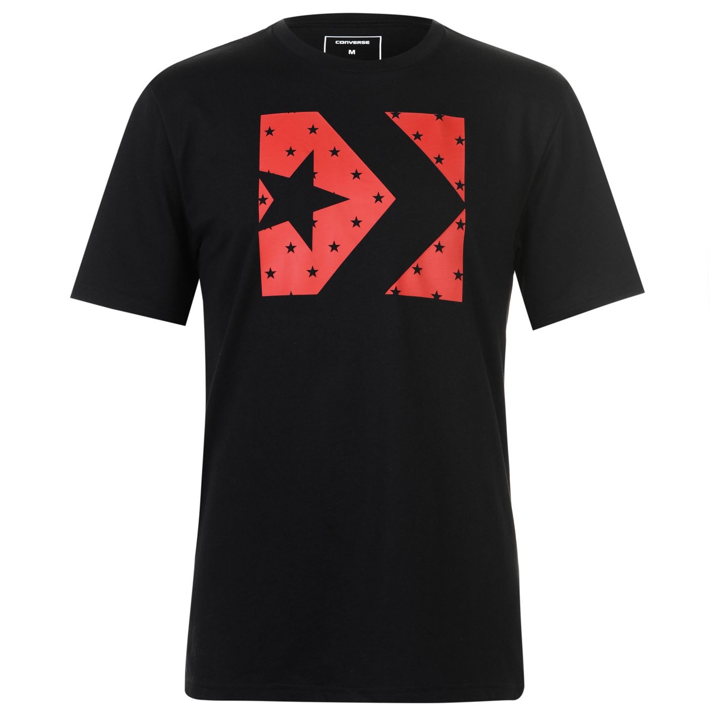 converse t shirt mens orange