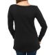 Womens Black Sweater Anise