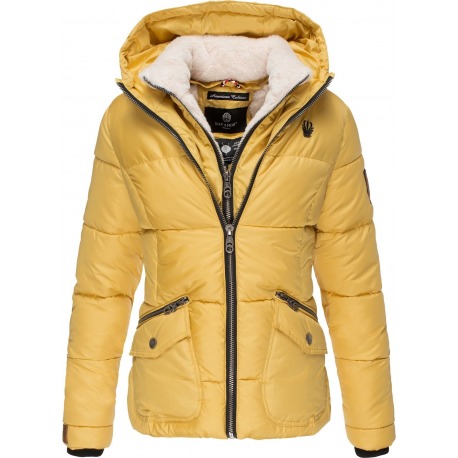 Womens Winter Jacket Mabel Yellow