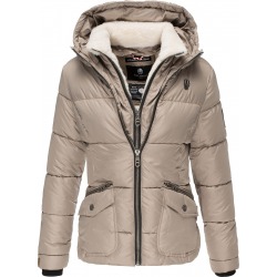 Womens Winter Jacket Mabel Taupe