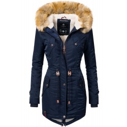 Womens Winter Jacket Lucia Navy