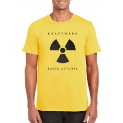 Unisex Tshirt KRAFTWERK - RADIOACTIVITY Yellow
