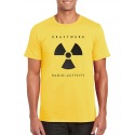 Unisex Tričko KRAFTWERK - RADIOACTIVITY - žlté