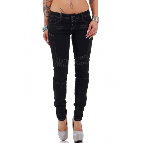 Womens Jeans Luna Indigo Blue