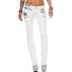 Womens Jeans Gia White