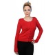 Womens Red Cardigan Triana