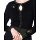 Womens Cardigan Teva Black