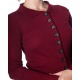 Womens Cardigan Elle Burgundy