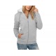 Womens Grey Hoodie Winter