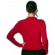 Womens Cardigan Elle Red