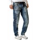 Mens Blue Denim Jeans Rhys