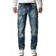 Mens Blue Denim Jeans Rhys