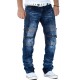 Mens Blue Denim Jeans Rhys