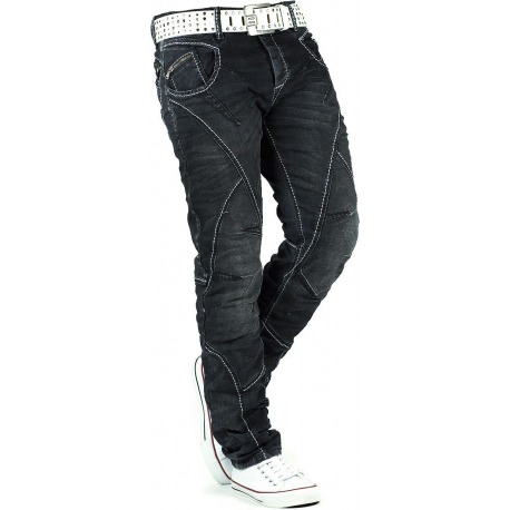 Mens Black Jeans Darrell