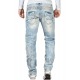 Mens Blue Denim Jeans Croix