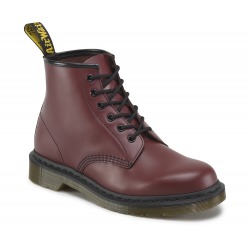 Topánky Dr. Martens 6 Eye Bordové