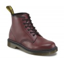 Topánky Dr. Martens 6 Eye Bordové