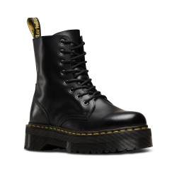 Topánky Dr. Martens 8 Eye Zip Čierne