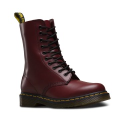 Topánky Dr. Martens 10 Eye Bordové