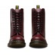 Topánky Dr. Martens 10 Eye Bordové