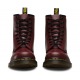 Topánky Dr. Martens 8 Eye Smooth Bordové