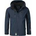 Mens Softshell Jacket Timur Navy