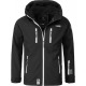 Mens Softshell Jacket Timur Black