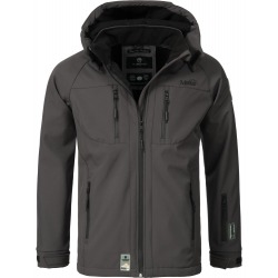 Mens Softshell Jacket Timur Grey