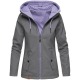 Womens 2 in 1 Softshell Jacket Gala Grey