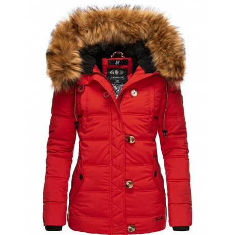 Womens Winter Jacket Adele Red