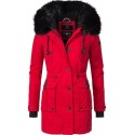 Womens Winter Jacket Ivanna Red