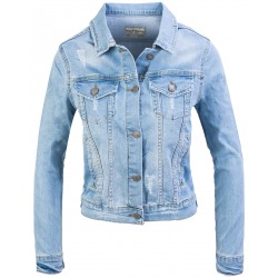 Womens Denim Jacket Nadia Light Blue