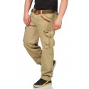 Men´s Cargo Trousers Pierce Beige